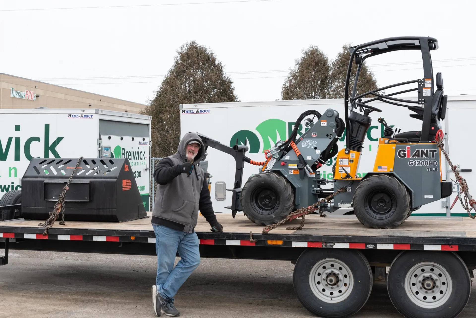 GIANT G1200 TELE and TNAttachments Purchase at Top Notch Equipment in Rogers Minnesota