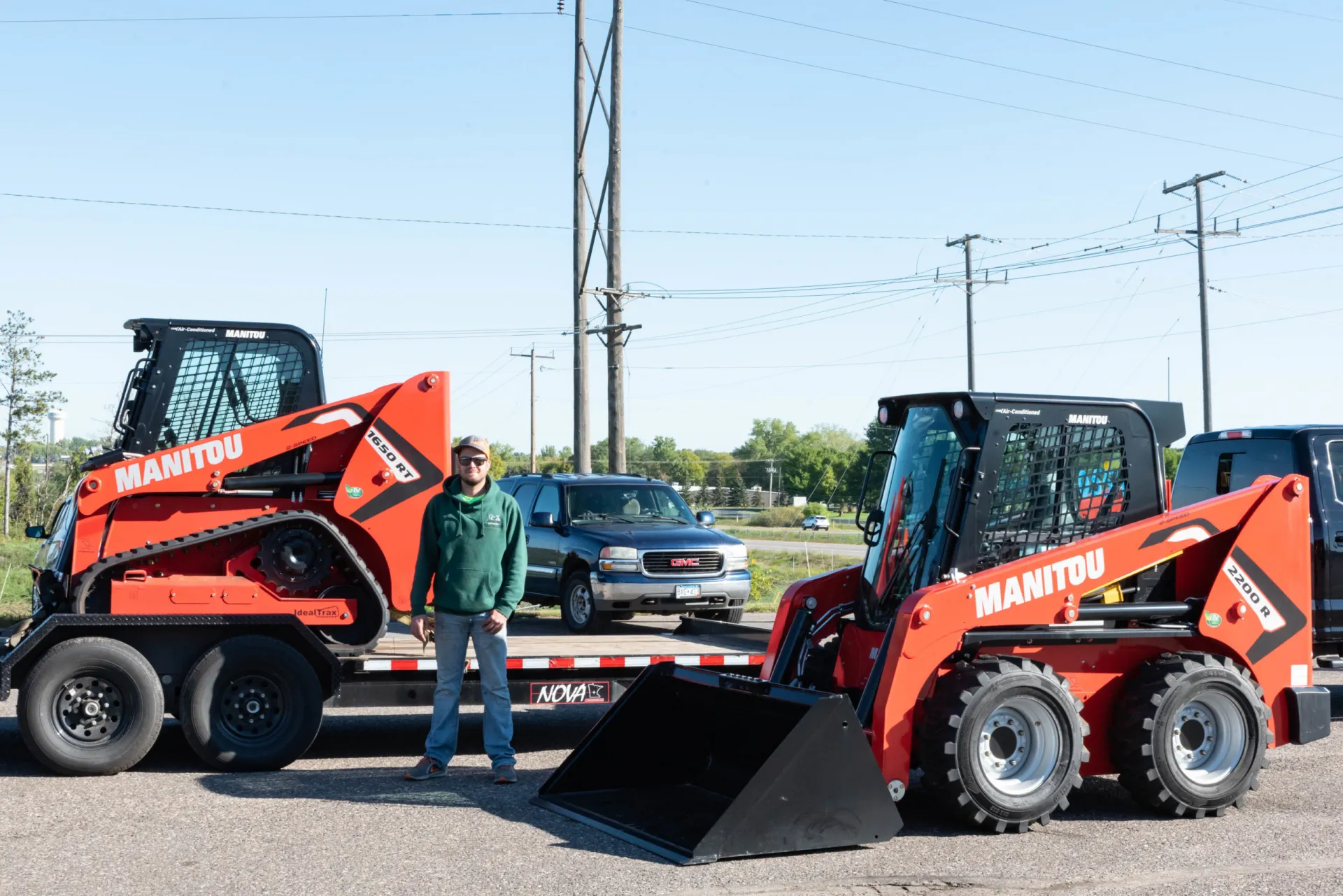 Manitou 1650RT and 2200RT Customer Purchase at Top Notch Equipment in Rogers, Minnesota