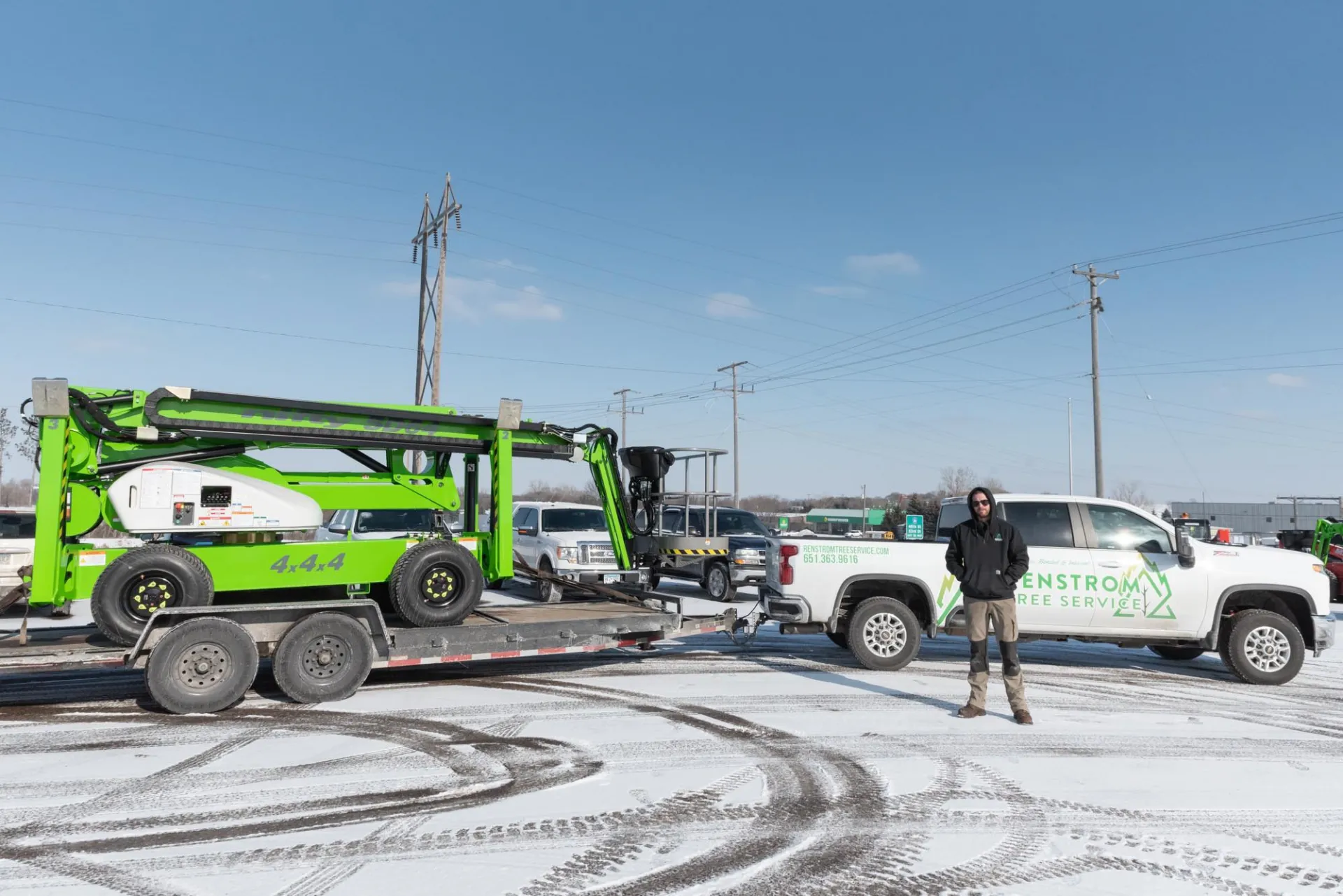 Niftylift SD64 4x4x4 Customer Purchase at Top Notch Equipment in Rogers, Minnesota