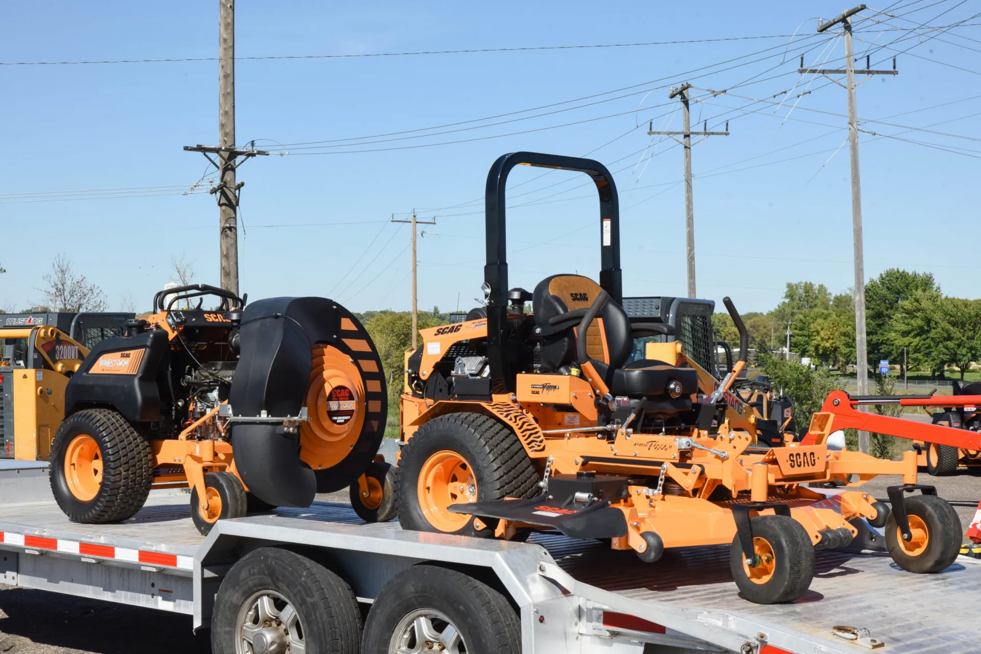 SCAG Windstorm and SCAG Turf Tiger 2 at Top Notch Equipment in Rogers, Minnesota