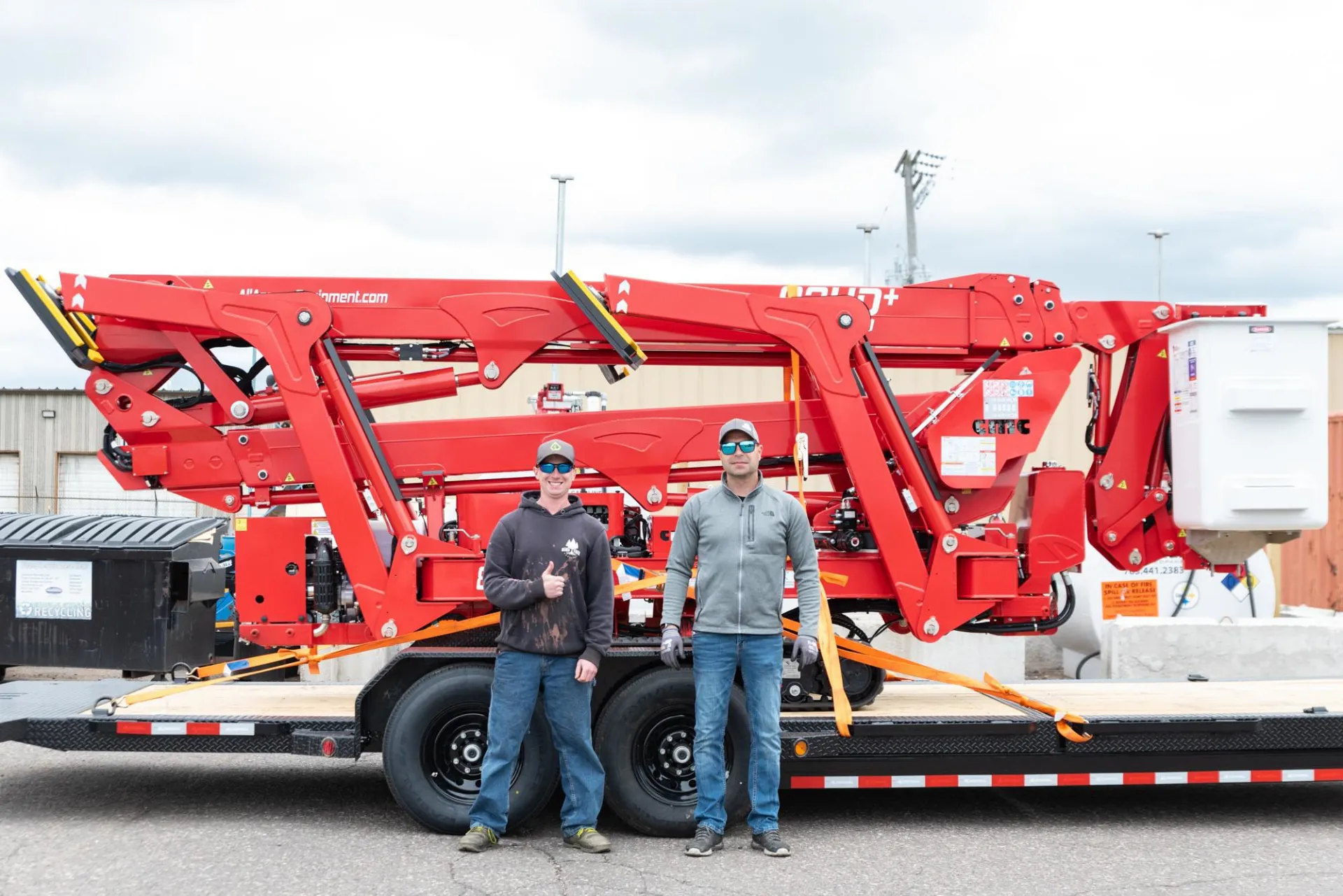 CMC 83HD+ Arbor Pro purchase at Top Notch Equipment in Rogers, Minnesota by local tree company