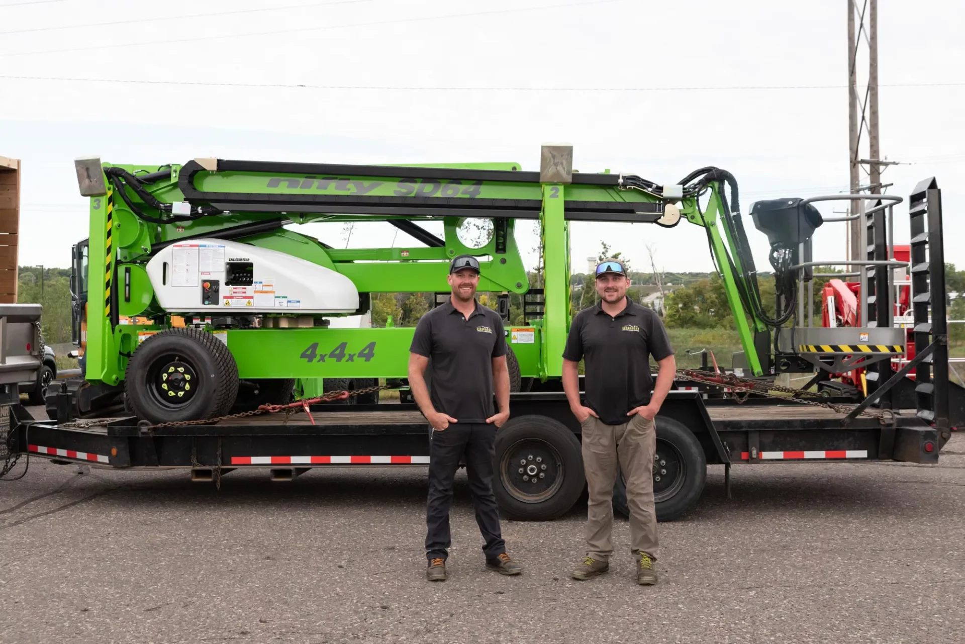 Statement Lawn Care and Snow Removal NiftyLift SD64 4x4x4 purchase at Top Notch Equipment in Rogers Minnesota